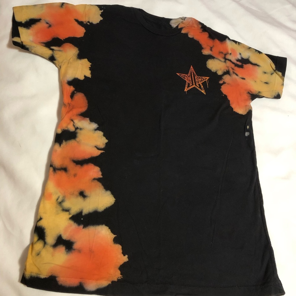 Jeffree Star Tie Dye SpiderWeb Shirt